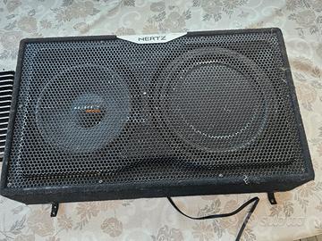 Cassa auto e amplificatore 