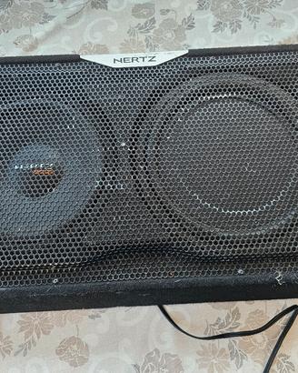 Cassa auto e amplificatore 
