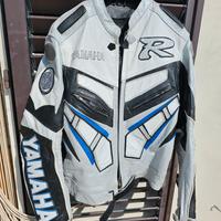 Giubbotto pelle Yamaha 