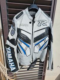 Giubbotto pelle Yamaha 