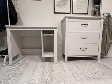 👉Set IKEA: cassettiera + scrivania