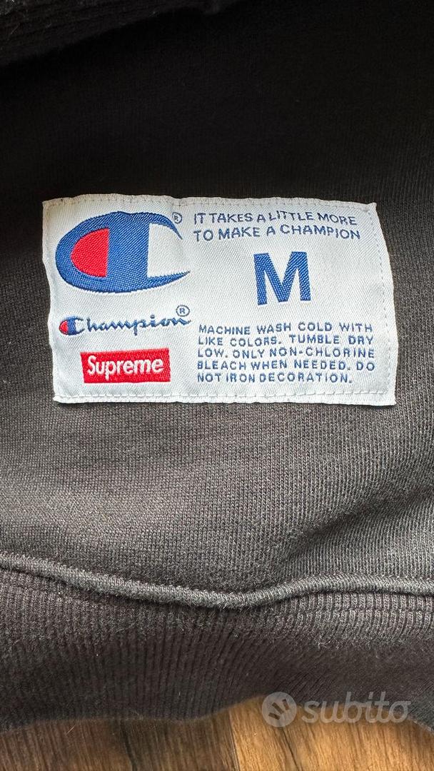 Supreme archivos x champion felpa