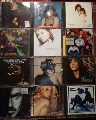 LOTTO 9x CD Audio -MUSICA STRANIERA -Artisti Vari