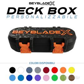 Deck Box Capsule Beyblade X Personalizzabile
