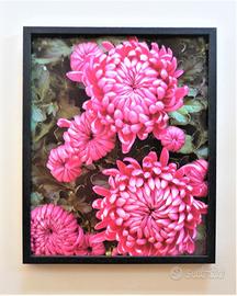 Quadro fotografia fiori giapponesi rosa
