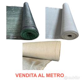 Rete telo ombreggiante Verde Bianco Ecrù A METRO