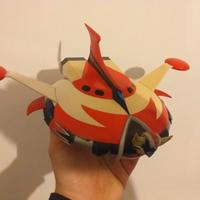 navicella goldrake ufo robot go nagai vintage