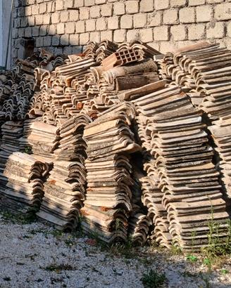 Coppi tegole antiche per coperture - tetti- design