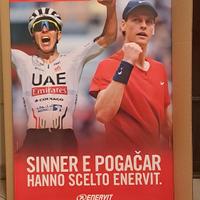 cartellone alta qualità jannik  Sinner