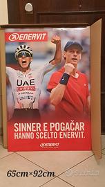 cartellone alta qualità jannik  Sinner