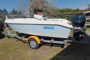 barca arkos 507 motore e carrello 