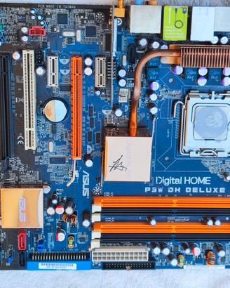 ASUS P5W DH-Deluxe + CPU Q6600