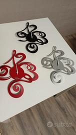 Orologio Arti e Mestieri rosso/silver/nero