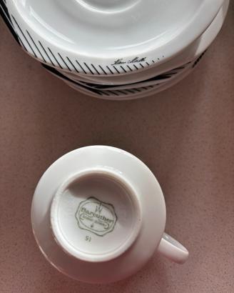 Servizio ceramica da caffeBareuther anni 80 da 12