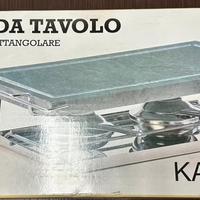 Grill da tavolo Kasanova con pietra ollare 37x19 c
