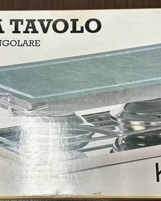 Grill da tavolo Kasanova con pietra ollare 37x19 c