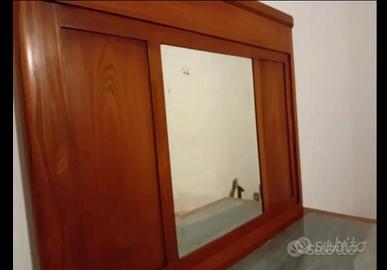 cassettiera con specchio 