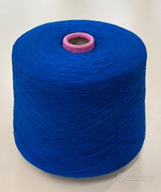 Filato ZEGNA 100% lana merino Nm  2/30  Blu Royal