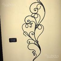 Appendiabiti in ferro battuto