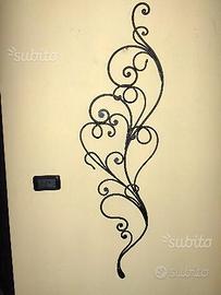 Appendiabiti in ferro battuto