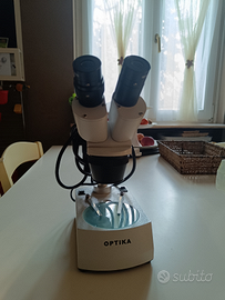 Microscopio binoculare optika