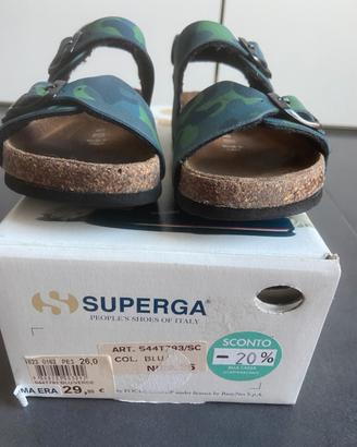 Sandalino bimbo Superga tg. 26