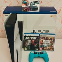 PS5 slim 1Tb lettore disco garanzia Sony 