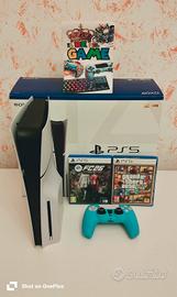 PS5 slim 1Tb lettore disco garanzia Sony 