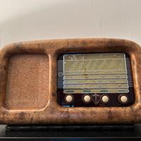 Radio antica in legno - Ambrosiana Radio Milano