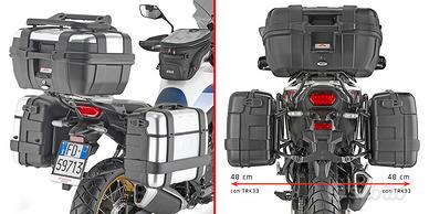 GIVI PORTA VALIGIE LATERALE HONDA TRANSALP XL750 2