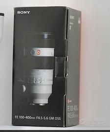 COLLARE TREPIEDI E SCATOLA PER SONY FE 100-400 G