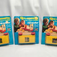 3 FILM-CASSETTA WALT DISNEY HARBERT 1970 MIRACOLOR