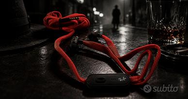 🎧 Auricolari Ray-Ban Originali – Nuovi 🔴