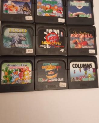 9 GIOCHI GAME GEAR 7 ACCESSORI PENGO COLLECTION