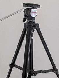 CAVALLETTO PER TELECAMERA CON ACCESSORI