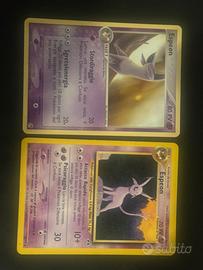 Carte pokemon vintage espeon
