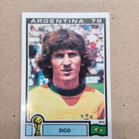 PANINI Argentina '78 #254 Zico- ROOKIE