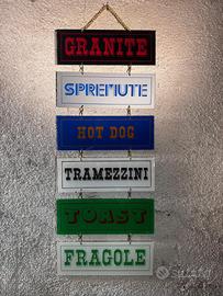 Insegna da bar anni 70