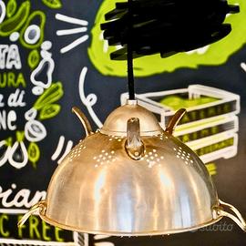 Lampadario Scolapasta (6pz)  vintage anni ‘50/‘60