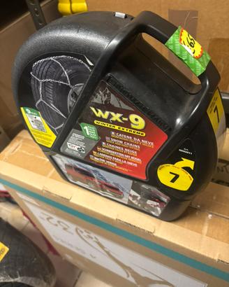 Catene da neve 9mm WX-9 nuove – misura 7