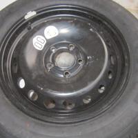 RUOTA-SCORTA-PNEUM-205/60/R16+KIT-5FORI X RENAULT
