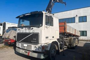 VOLVO F12 6X2 GRU HAIB 140 E CASSONE RIBALTABILE T
