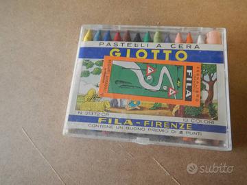 Scatola pastelli a cera Giotto