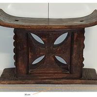 Sgabello Ashanti antico