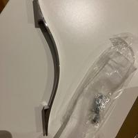 set maniglie cromate per mobili/cucina