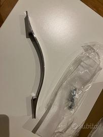 set maniglie cromate per mobili/cucina