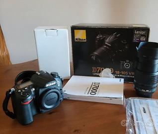 Nikon D7000 con obiettivo 18-105 VR