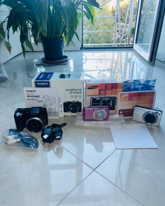 Fotocamere digitali Samsung, Olympus, Sony