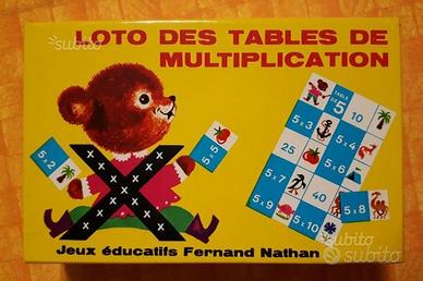 Loto des tables de multiplication