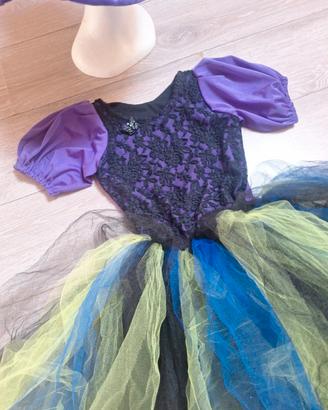 costume da Strega vestito Elphaba  Halloween 